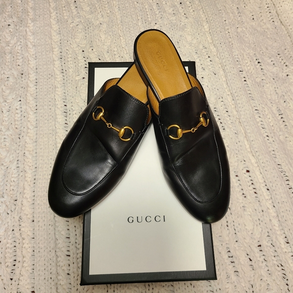Gucci Shoes - Gucci Princetown Leather Mule